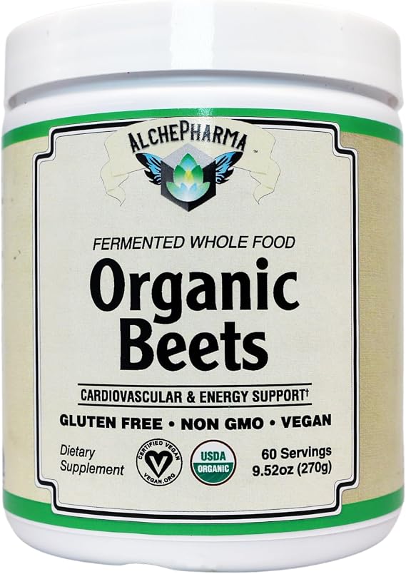 Organic Fermented Beet Root Powder (60 Servings, 9.52, Ounce)