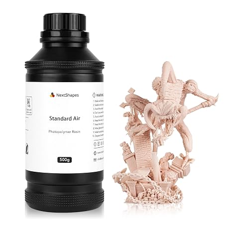 Standard Air Quick Curing 3D Printer Resin(Skin, 500g)