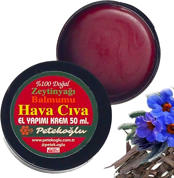 Petekoğlu 50ML Elyapımı Havaciva Otu Merhemi – Balmumu, Zeytinyağı ve Hava Civa Otu Kökü İçeren Doğal Bakım Kremi
