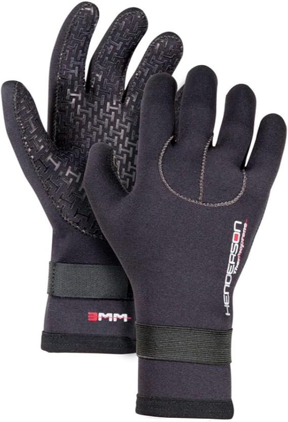 Henderson Thermoprene Closure Glove, 3mm Neoprene, Gator Elastic Closure, High-Grip Textured Palm