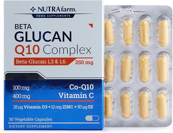 Nutrafarm Beta Glucan Q10 Complex Vitamin