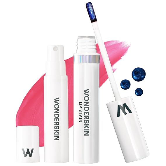 Wonderskin Lip Stain Set Long Lasting, Waterproof, Lip Tint Peel Off