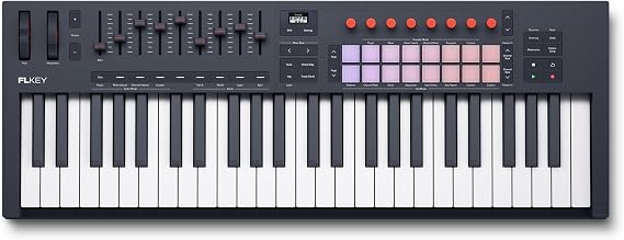Novation FLkey2 49 FL Studio Dedicated USB MIDI Keyboard, 49 Keys, Novation