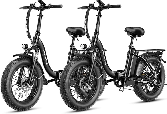 Heybike Ranger 2.0 Folding Electric Bike for Adults, 1400W Peak Motor Ebike
