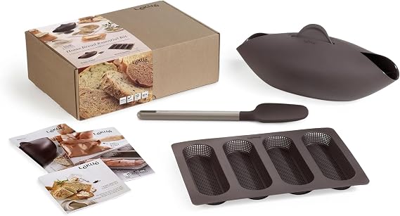 Lekue Bread Making Kit, Brown