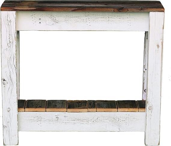 White Combo Accent Table