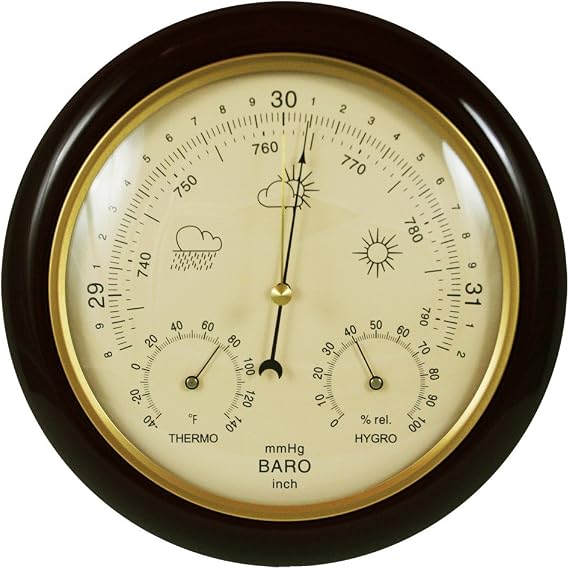 Ambient Weather WS-YG302A WS-YG302-Y Traditional Barometer