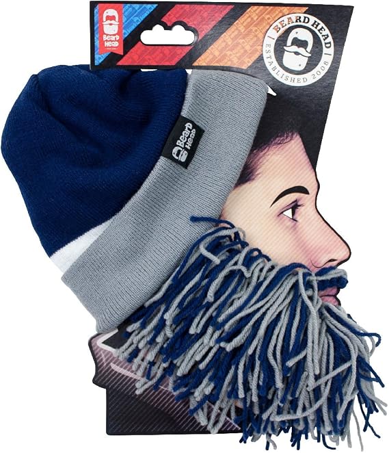 Beard Head Tailgate Beard Beanie - Playoff Barbarian Beard Team Colors