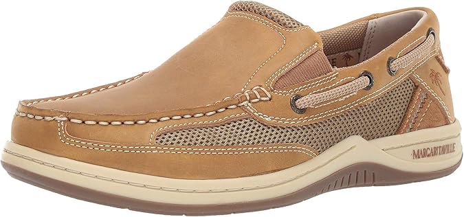 Margaritaville Men's Anchor Slip On Boat Shoe