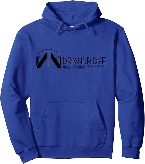 Drawbridge Logo Death Stranding Video Gaming Merch Pullover Hoodie