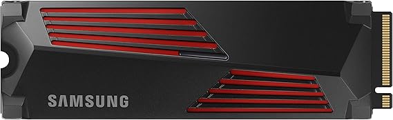 Samsung 990 PRO Heatsink SSD - 2TB - PCIe 4.0 NVMe M.2 Internal Solid State Drive