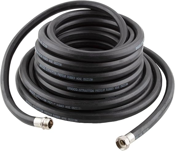 Briggs and Stratton 8BS50 50-Foot Premium Heavy-Duty Rubber Garden Hose