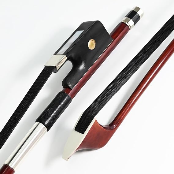 Brazilwood French Style Double Bass Bow 1/2 Size
