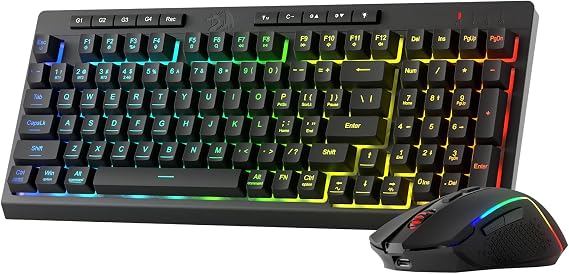 Redragon S142 Combo, K515 PRO Membrane Gaming Keyboard, M693 4800 DPI Mouse