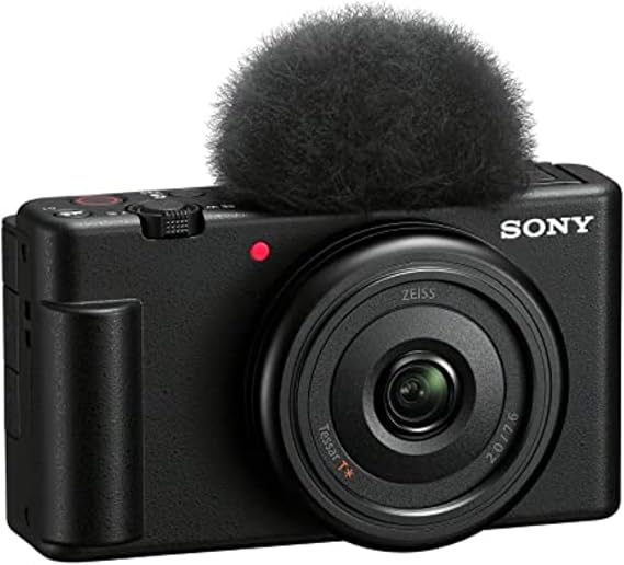 Sony ZV-1F Compact Digital Camera 4K Video Black