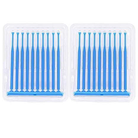 Dental Adhesive Tip Applicator Sticks for Teeth Crowns 20PCS