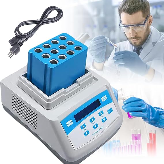 Gel Heating Machine - Portable PRP PPP Gel Maker Heater Plasma Bio-Filler Gel Making Instrument with Digital Display,12 * 10ml-110V