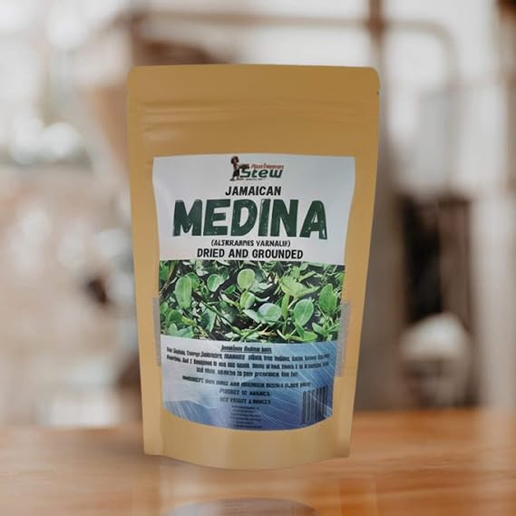 Jamaican Medina Tea 4 oz - Wildcrafted Loose Leaf Bush Herb, God Bush | Alysicarpus Vaginalis | Single Ingredient Caribbean Herbal Infusion, Caffeine-Free | Rastaman Stew