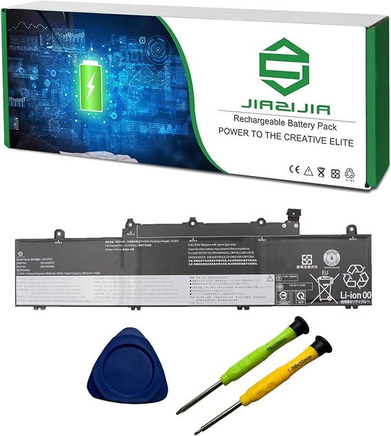 L19C3PD5 SB10X02597 5B10X02600 Laptop Battery Replacement for Lenovo ThinkPad E14 E15 2nd 3rd 4th Gen Series L19M3PD5 SB10X02591 L19D3PD5 SB10X02605 L19L3PD5 SB10X02608 11.34V 45Wh