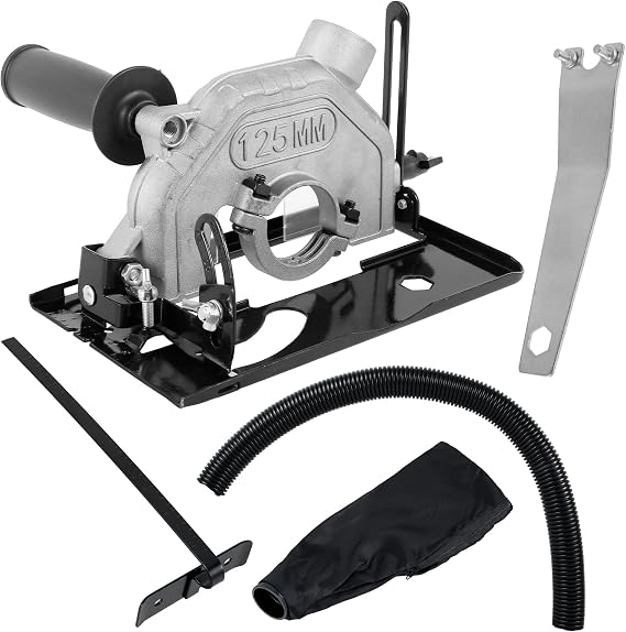 Angle Grinder Holder, Adjustable Angle Cutter Stand, Universal Angle Grinding Machine Support, Hand Angle Grinder Converter to Cutter Bracket for Heavy Duty Tools