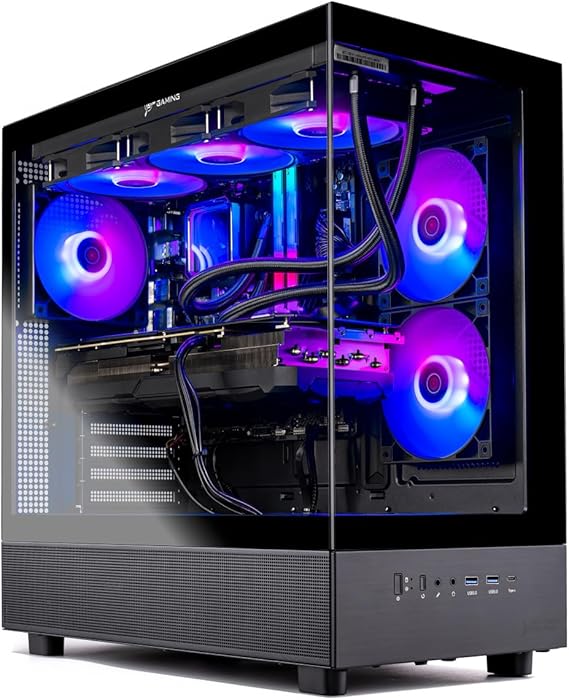 Skytech Gaming PC Azure 3, Core i7, RTX 5070 Ti, 32GB RAM, 1TB SSD | | Windows 11, Intel 14700F, NVIDIA 5070 Ti, Gen4 NVMe SSD, DDR5 6000, 850W GOLD ATX 3 PSU, 360 ARGB AIO , Wi-Fi 5
