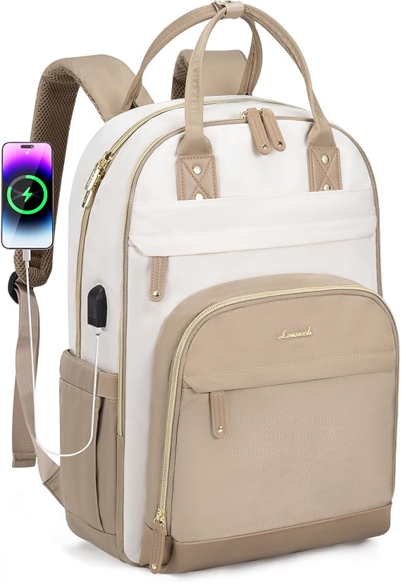 LOVEVOOK Backpack Womens Waterproof 15.6 inch Laptop Rucksack Bag for Women