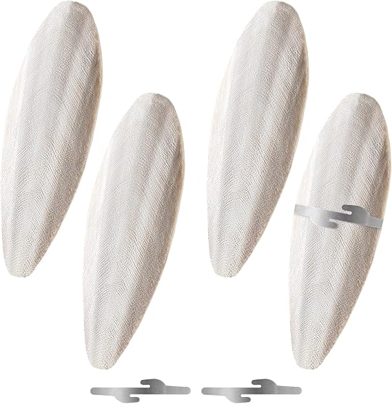 Cuttlefish Bone for Birds, 4 Pack Cuttlebone with Holders