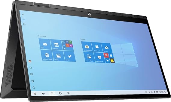 HP Envy X360 2 in 1 15.6" FHD Touch Screen Laptop AMD 4th Generation 8-Core Ryzen 7 4700U Beat i7-8550U, 8GB RAM, 512GB PCIe SSD, Backlit Keyboard, Fingerprint Reader, Windows 10