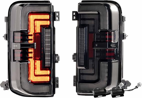 Morimoto XB LED Taillights fits 2021+ Ford Bronco, Smoked (LF750)