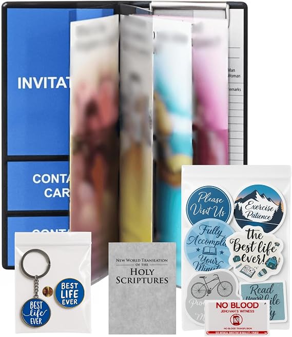 Jehovah Witness Ministry Supplies, JW Gifts Tract Holder JW.org Accessories