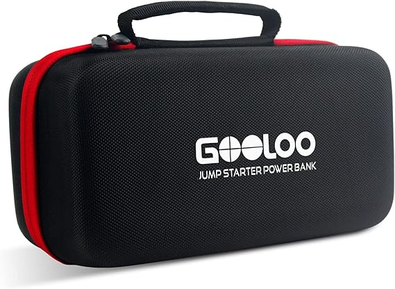 GOOLOO EVA Carrying Case for GT4000, GT4000S & GT6000 Jump Starters | Hard-Shell EVA Case Custom Fit Shock-Resistant Protection Compact & Travel-Friendly