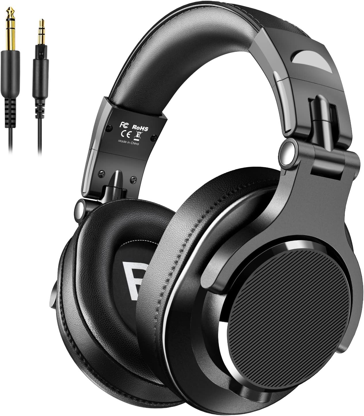 Brand Wired Headphones bopmen Y71 Over Ear Headphones for DJ Monitor Headphones Dual Hole Connection Sealed Music Sharing Bass Studio Instrument Practice Mixing TV Watching Movie