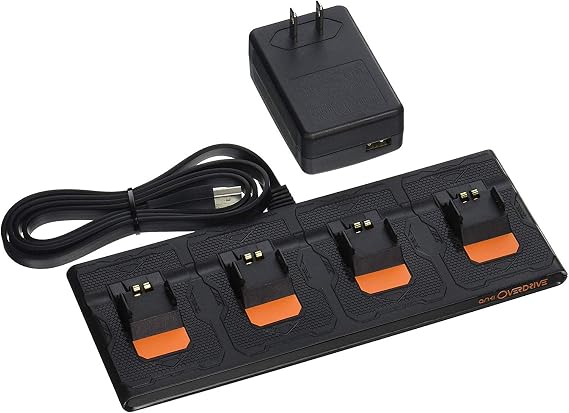 Anki Overdrive 4-Port Charging Platform - 4 Cars Accessory Charger for Fast and Convenient Multi-Car Charging - Black