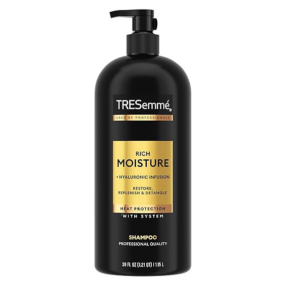 TRESemme Rich Moisture Hydrating Shampoo for Dry Hair 39 oz