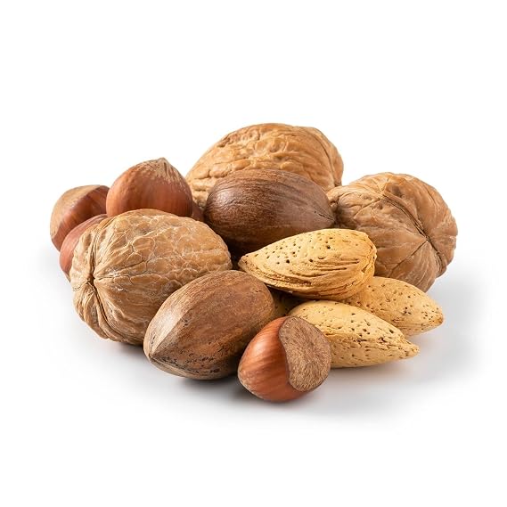Deluxe Mixed Nuts In-Shell 5 Pounds,(80oz) | Raw and Unsalted Mixed Nuts | Fresh Snack Mix | Healthy and Delicious Nuts Mix | Kosher Friendly Mixed Nuts We Got Nuts