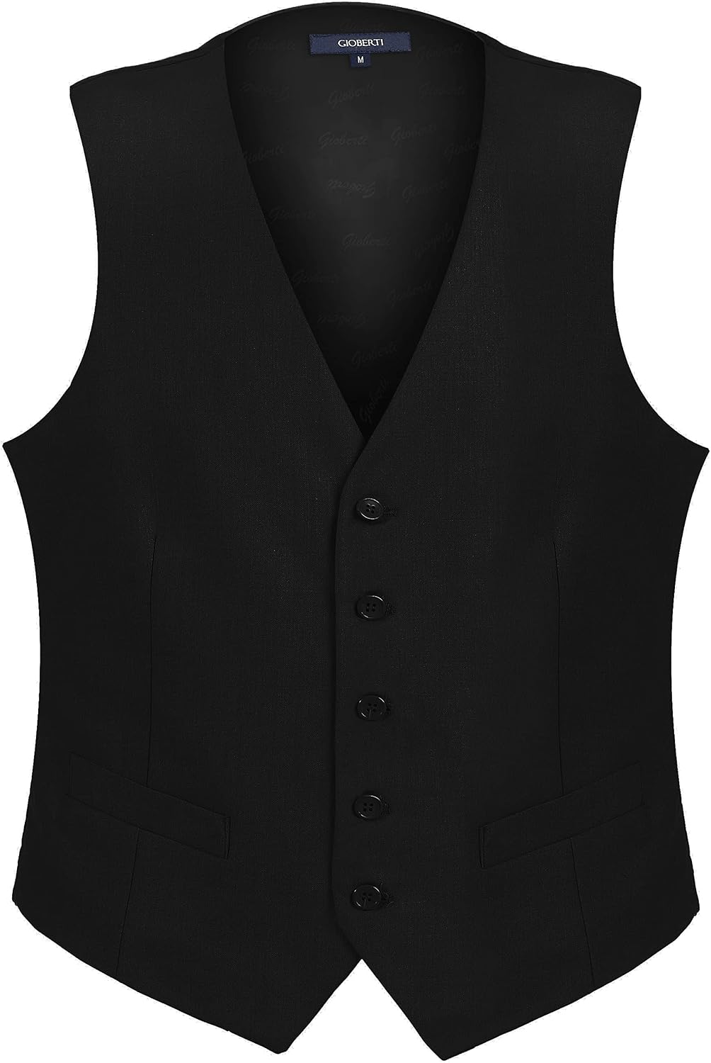Gioberti Mens Formal Suit Vest Fit for Business or Casual Dress