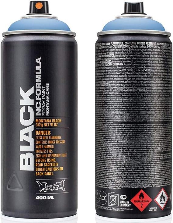 Montana Black High-Pressure Cans - Blue Lagoon 400ml Can