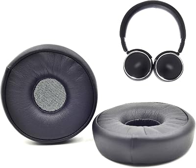 Defean N60NC BT Ear Pads Replacement Potein Leather and Soft Foam Ear Pads Compatible with AKG N60NC Wireless Bluetooth Headphone Black N60NC BT