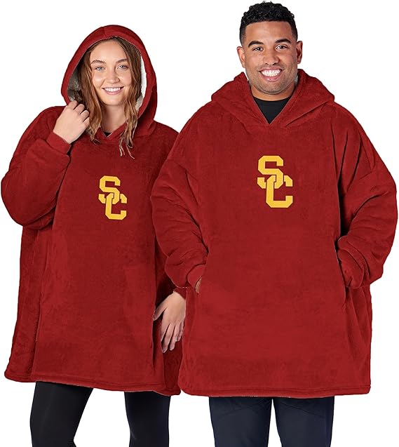 Northwest NCAA unisex-adult Hoodler Oversized Sherpa Pullover
