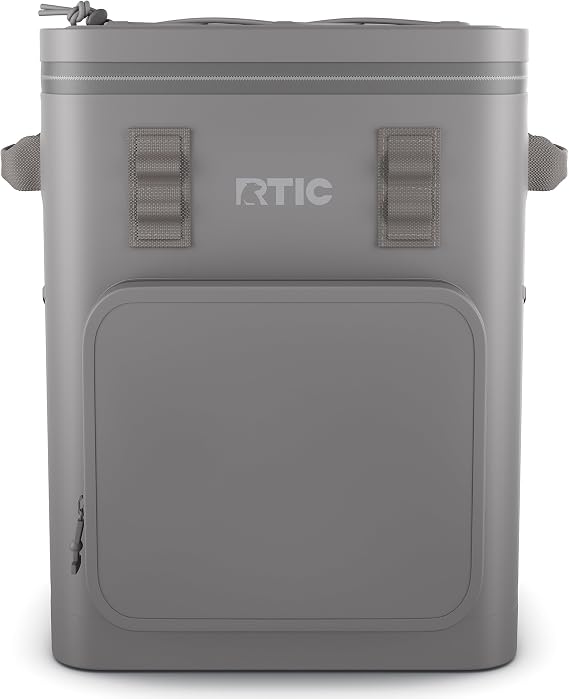 RTIC Ultra-Tough Backpack Cooler, Insulated, Waterproof, Leak Proof, Portable Floating Bag for Beverage, Drink, Lunch, Outdoor, Beach, Car, Camping, Picnic, Fishing, Boat