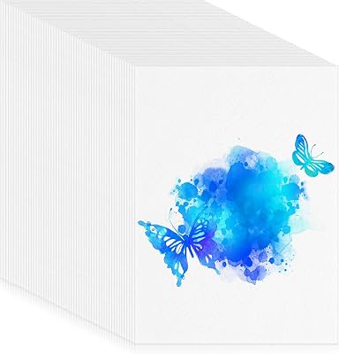 Sabary 100 Sheets Watercolor Paper Pad 140 lb 300 GSM Water Coloring Paper White Artist Painting Drawing Art Supplies for Adults Kids9 x 12 Inch