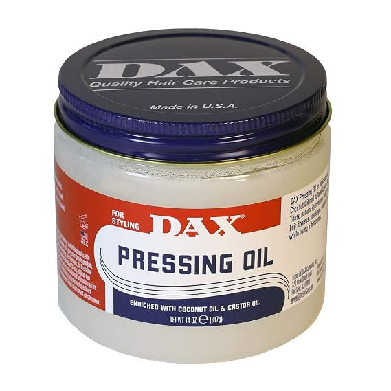 DAX Pressing Oil for Hair, Unscented, 14 Ounce