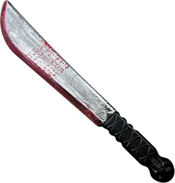 Vaulted Skulls & Co Horror Plastic Costume Accessories | Fake Bloody Prop | Multicolor