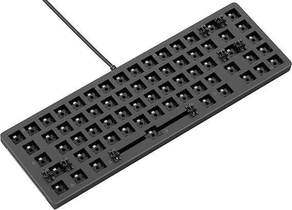 GLORIOUS GMMK 2 Compact 65% Barebones Keyboard Kit (Black)