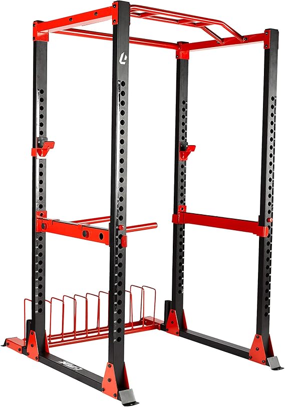Lifeline C1 Pro Power Squat Rack System for Weight Training and Body Building - Full or Half Rack Models Available