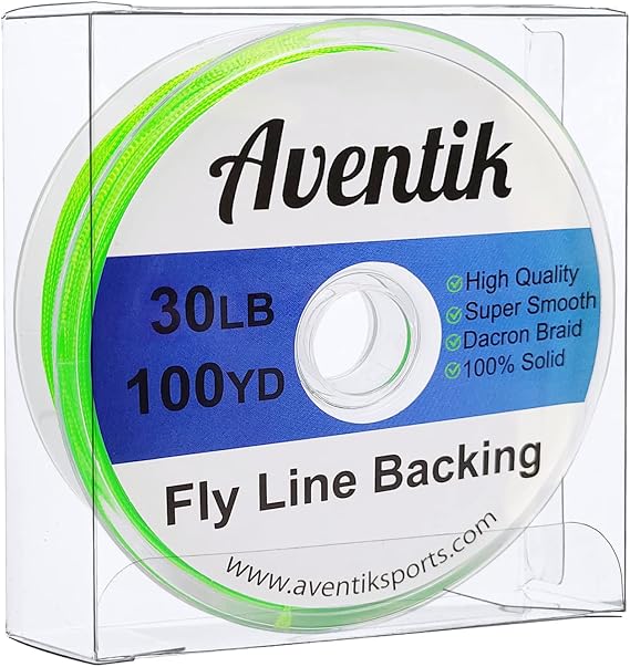 Aventik Dacron Braided Fly Line Backing 100Y/200Y 20LB/30LB