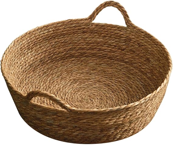 Cat Bed, Cat Nesting Cage, Pet Bed Mat, Hand Knitted, Basket, Claw Sharpener, For Dogs and Cats, Pet Bedding, Pet House, For Summer, Winter, All Seasons, Interior, 13.8 x 4.7 inches 35 x 12 cm