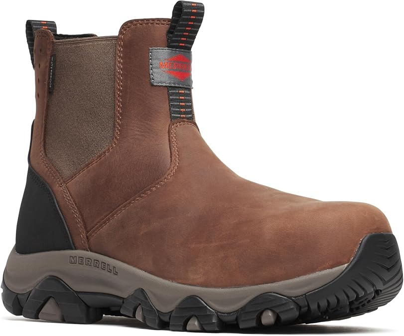 Merrell Moab Vertex Lx Waterproof Chelsea Carbon Fiber Safety Toe