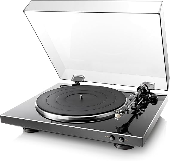 Denon DP-300F Turntable for Audio Device - Black
