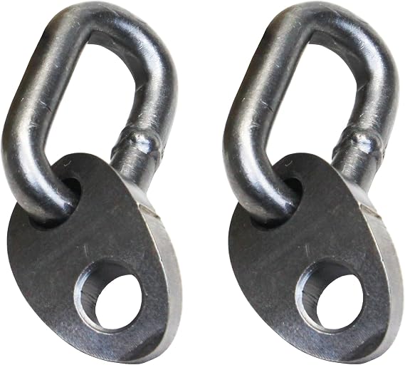2 Set 7100 Engine Lifting Bracket 5500 lb Engine Lift Bracket | Heavy-Duty Engine Support Bar for Lifting Slings and Load Levelers,Metal Motor Llifting Bracket